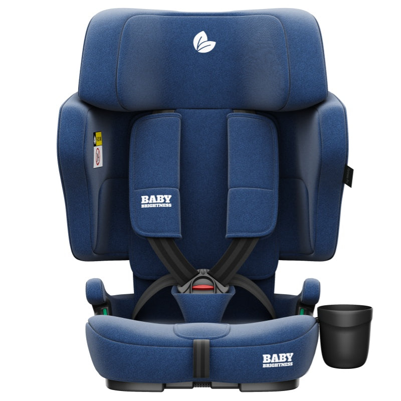 Baby Brightness Fortress Pro Portable Travel Booster Car Seat Blue - image 3