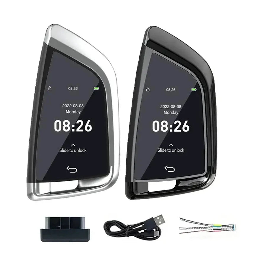 CF568 Universal Smart LCD Remote Key for BMW, Mercedes-Benz, Audi, Ford, Lexus, Mazda, Nissan, Renault, Suzuki & Toyota