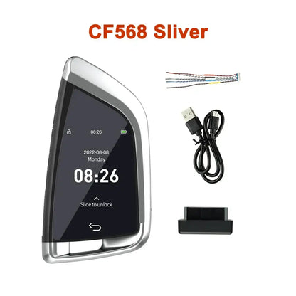 CF568 Universal Smart LCD Remote Key for BMW, Mercedes-Benz, Audi, Ford, Lexus, Mazda, Nissan, Renault, Suzuki & Toyota