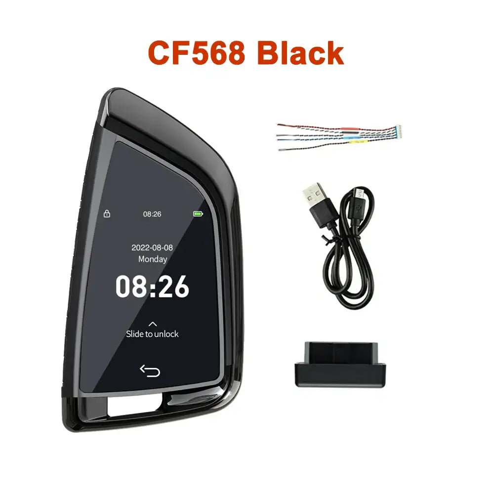 CF568 Universal Smart LCD Remote Key for BMW, Mercedes-Benz, Audi, Ford, Lexus, Mazda, Nissan, Renault, Suzuki & Toyota