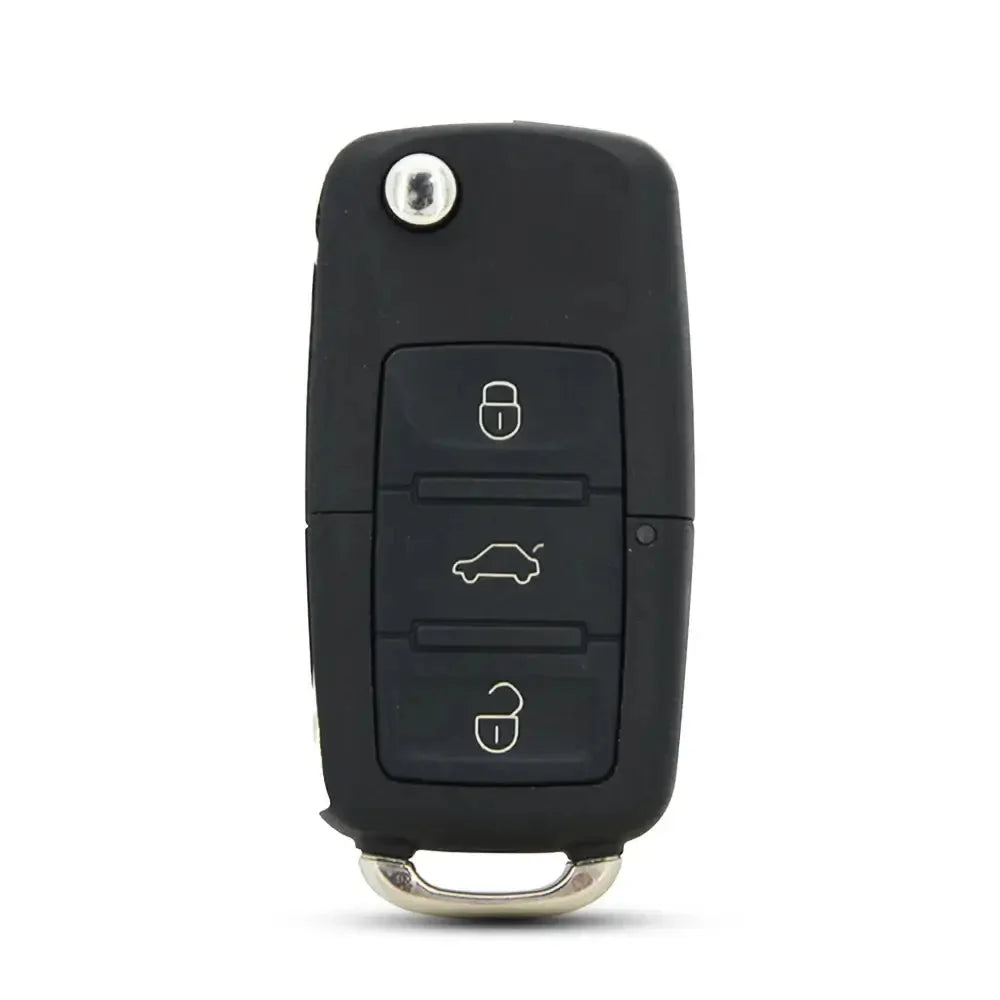 3-Button Remote Car Key 315MHz ID48 HU66 for VW Passat, Golf, Jetta & Skoda (2001+)