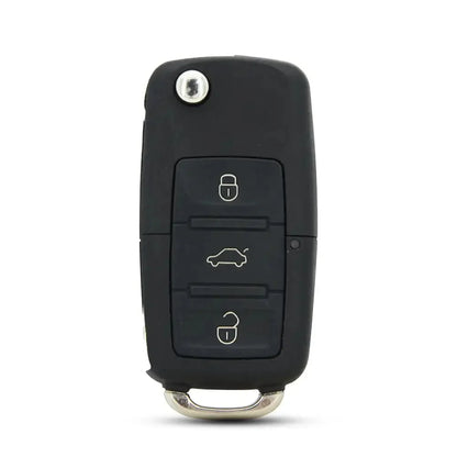 3-Button Remote Car Key 315MHz ID48 HU66 for VW Passat, Golf, Jetta & Skoda (2001+)