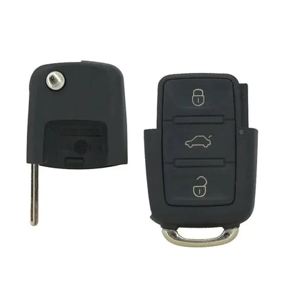 3-Button Remote Car Key 315MHz ID48 HU66 for VW Passat, Golf, Jetta & Skoda (2001+)