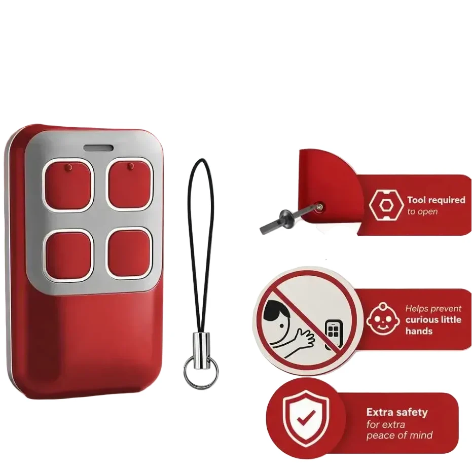B&D Tritran TB5/TB6/TB7 433MHz Garage Door Remote
