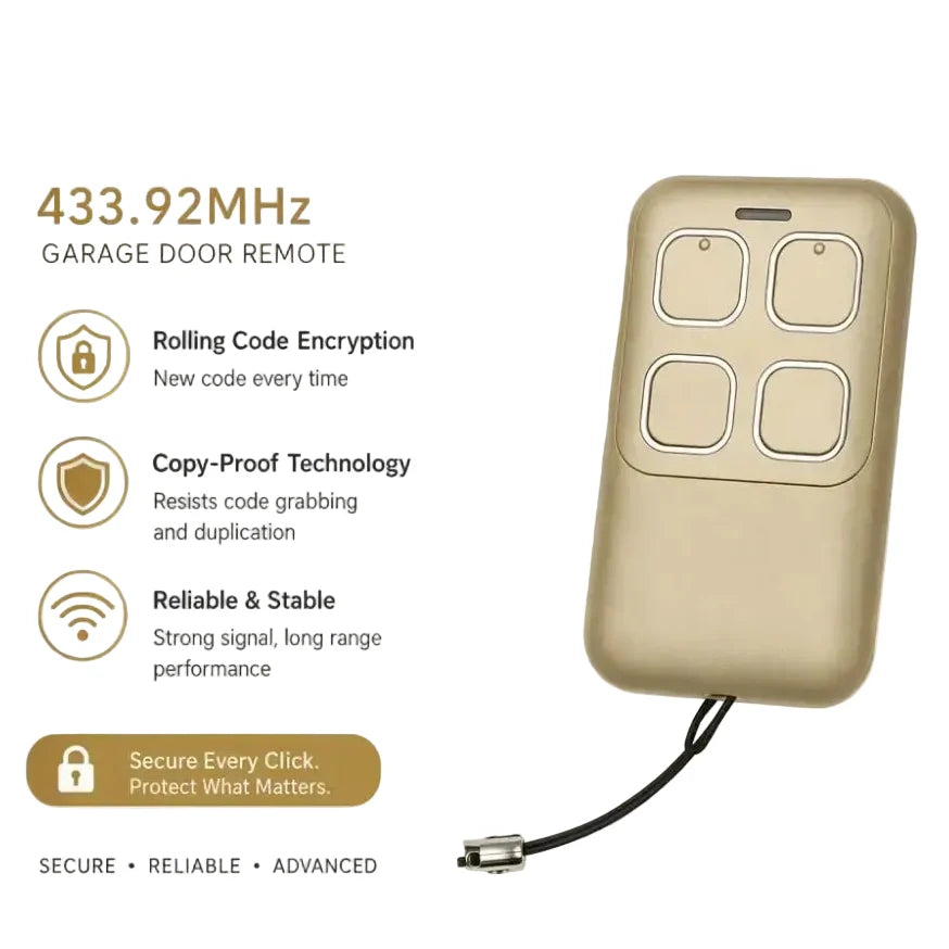 B&D Tritran TB5/TB6/TB7 433MHz Garage Door Remote