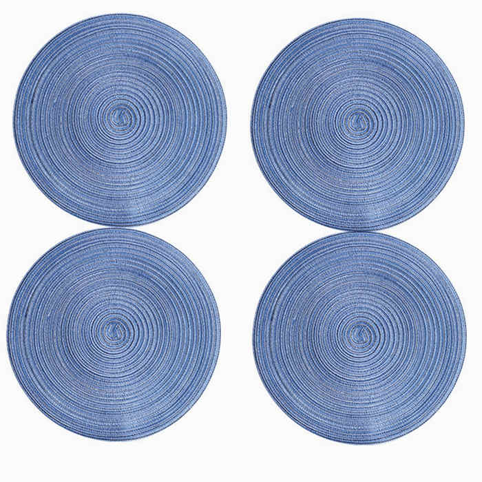 18cm Pack of 4 Coaster Placemats - salelink.co.nz