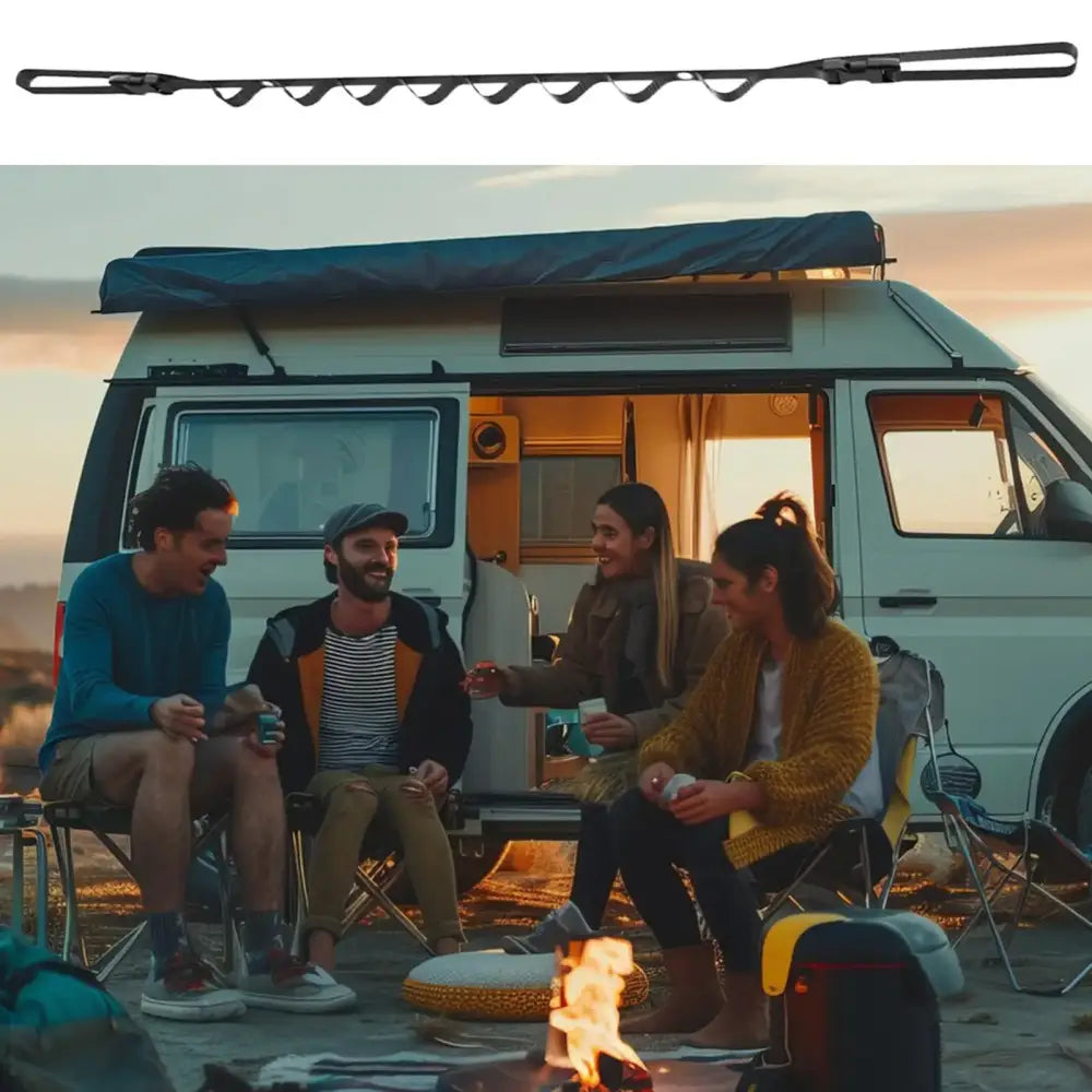 Retractable Portable RV Clothes Drying Line