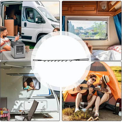 Retractable Portable RV Clothes Drying Line