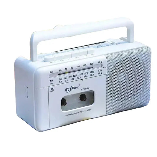 Retro Cassette Player with Bluetooth Radio