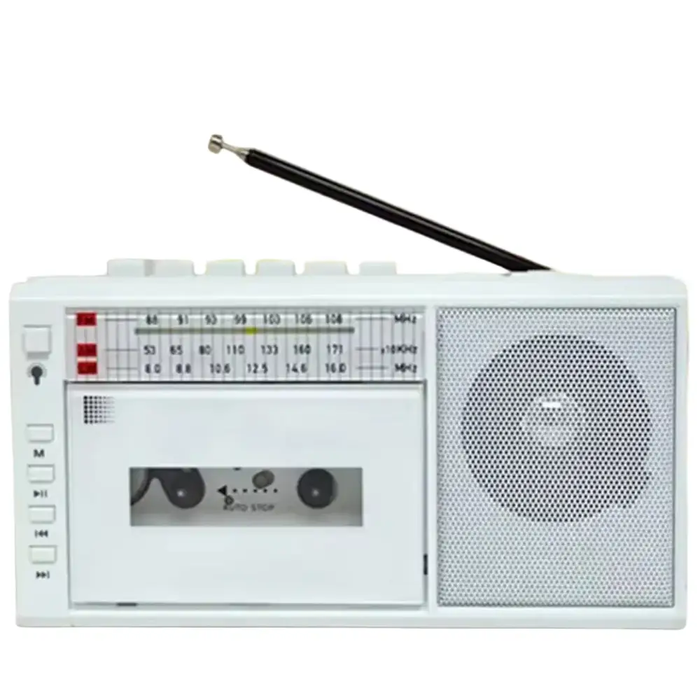 Retro Cassette Player with SD Card & Radio