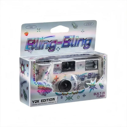 Retro 135 Disposable Film Camera with Flash, 18/27 Exposures