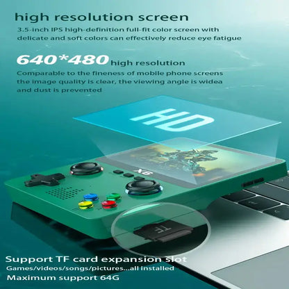 Retro Handheld Game Console 3.5" – 128GB (different colours and storage available)