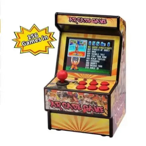 Retro Mini 16-Bit Handheld Game Console – 156 Built-in Games (5 colours available)