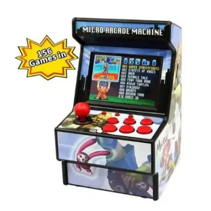 Retro Mini 16-Bit Handheld Game Console – 156 Built-in Games (5 colours available)