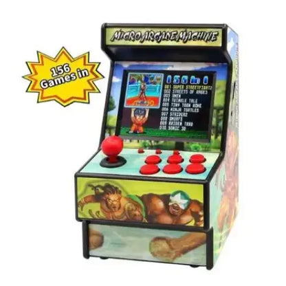 Retro Mini 16-Bit Handheld Game Console – 156 Built-in Games (5 colours available)
