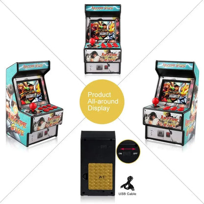 Retro Mini 16-Bit Handheld Game Console – 156 Built-in Games (5 colours available)