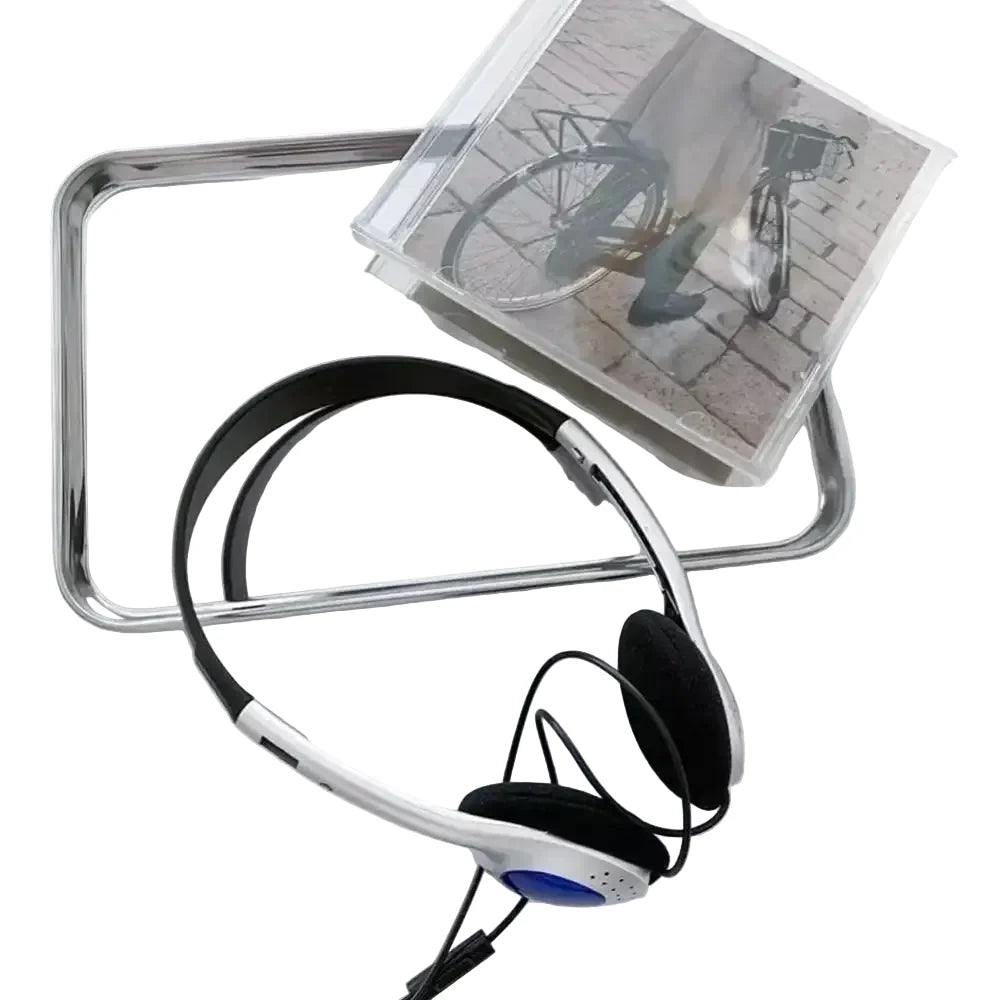 Retro Wired Over-Ear Headphones with 3.5mm Jack