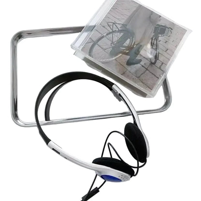Retro Wired Over-Ear Headphones with 3.5mm Jack