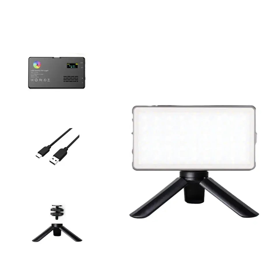 RGB LED Camera Light Panel for Vlog & DSLR
