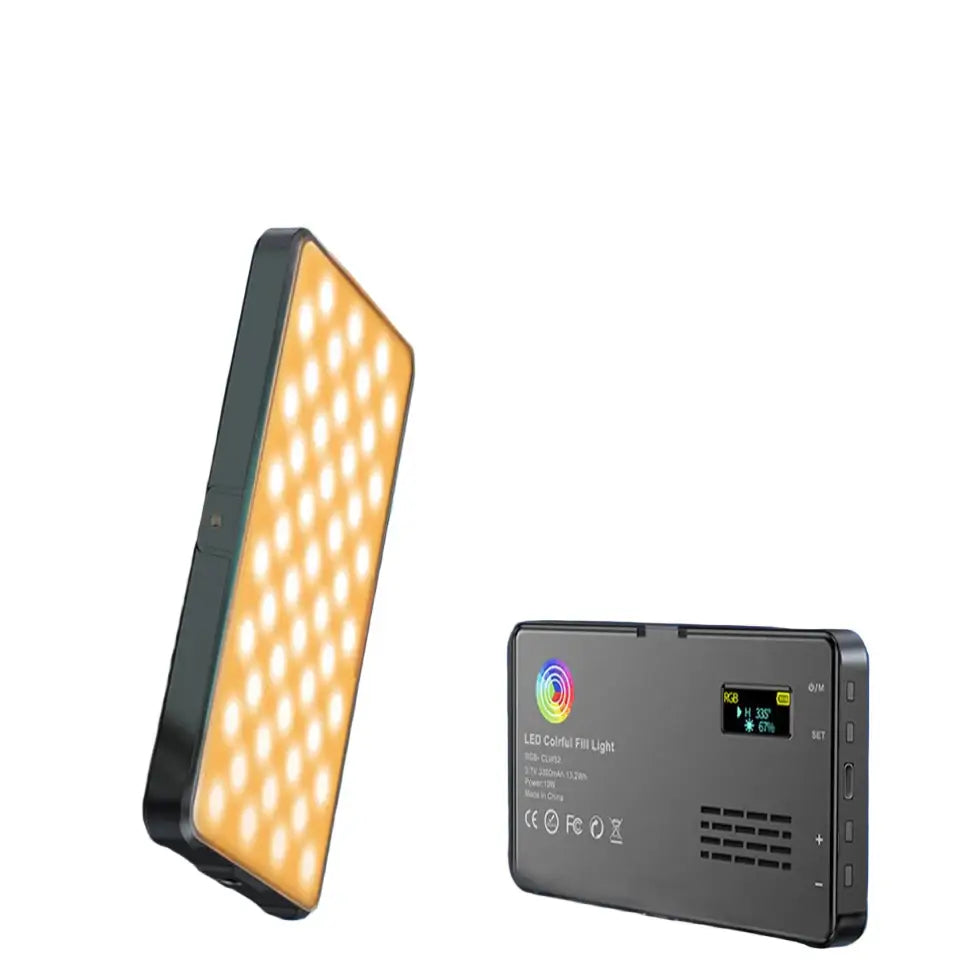 RGB LED Camera Light Panel for Vlog & DSLR
