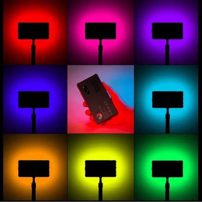 RGB LED Camera Light Panel for Vlog & DSLR