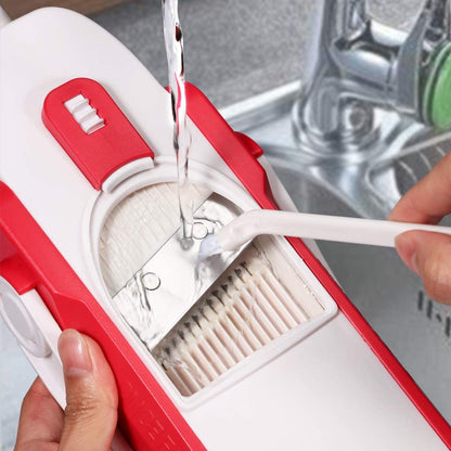 Vegetable Slicer Food Chopper Adjustable Thickness Potato Onion Chopper Safe Upright Dicer