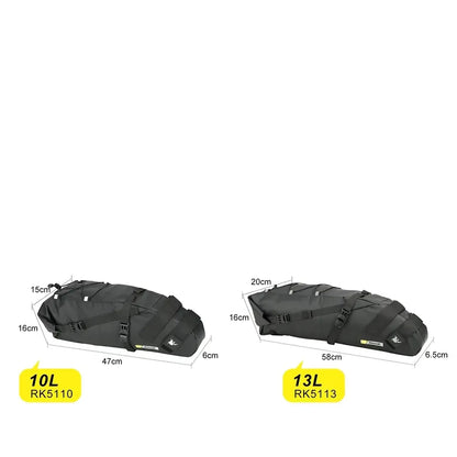 Waterproof Bicycle Saddle Bag 10L – 13L