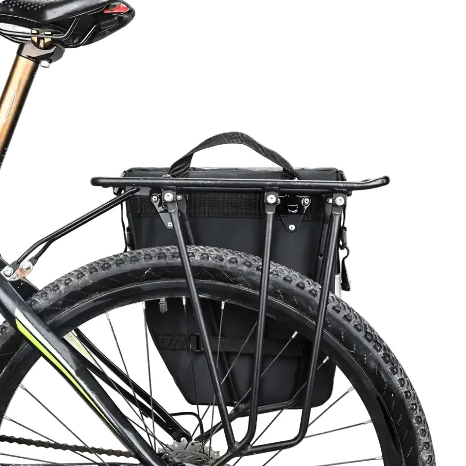3-in-1 Bicycle Pannier Bag with Rain Cover