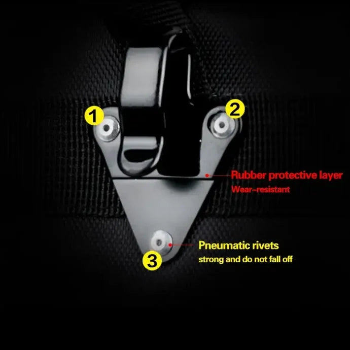 3-in-1 Bicycle Pannier Bag with Rain Cover