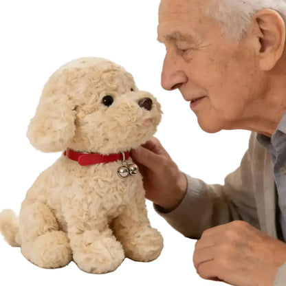 Robot Puppy Dog Interactive Plush Toy – Realistic Talking & Moving Electronic Pet