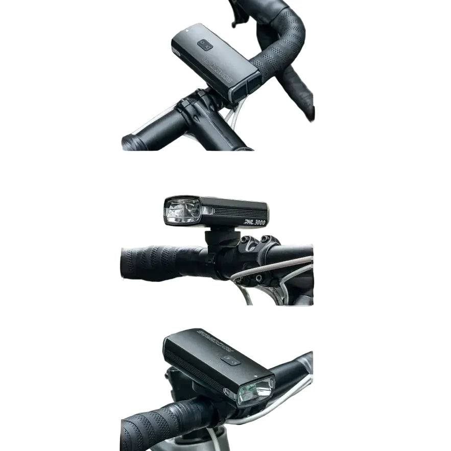 3000-Lumen Bike Headlight with 10,000 Mah Power bank