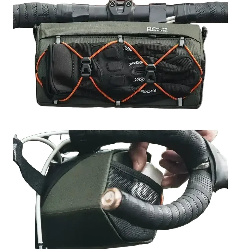2.2L Multifunctional Bicycle Handlebar Bag