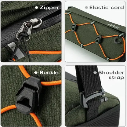 2.2L Multifunctional Bicycle Handlebar Bag