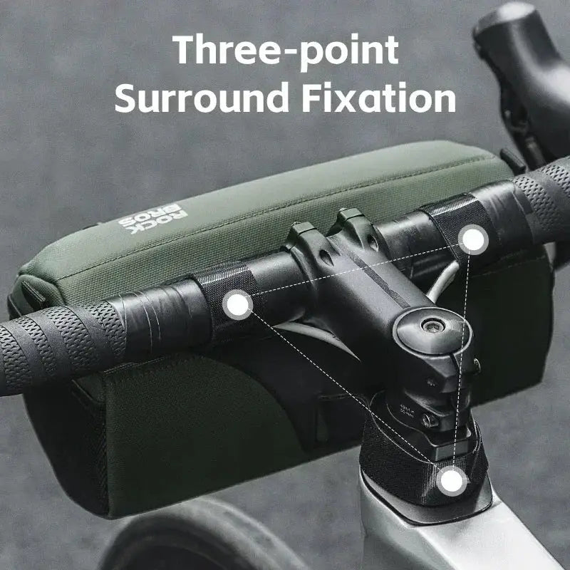2.2L Multifunctional Bicycle Handlebar Bag