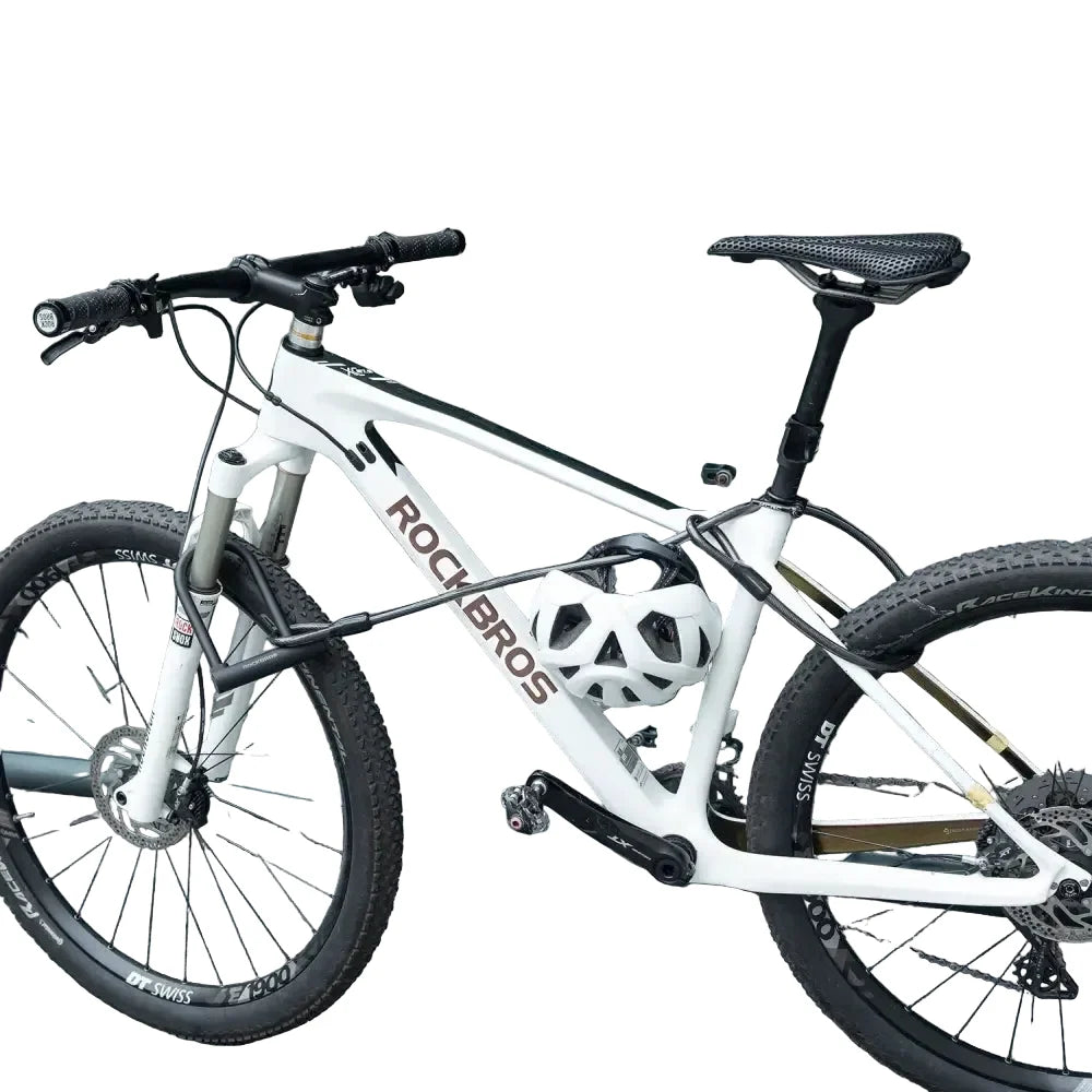Anti-Theft Bicycle U-Lock with Optional Cable