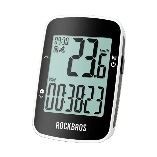 Rockbros Wireless Bluetooth GPS Bicycle Computer, IPX7 Waterproof Speedometer