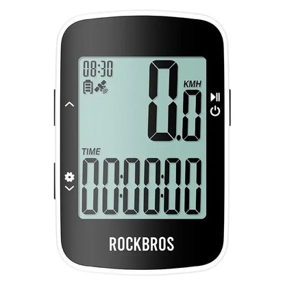 Rockbros Wireless Bluetooth GPS Bicycle Computer, IPX7 Waterproof Speedometer