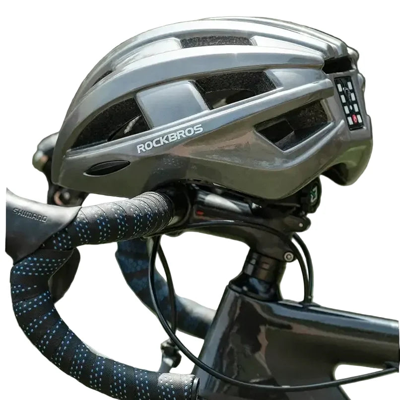 Rechargeable LED Bicycle Helmet with Rear Light (different colours available)
