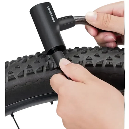 Portable Zinc Alloy Bicycle Cable Lock with Keys