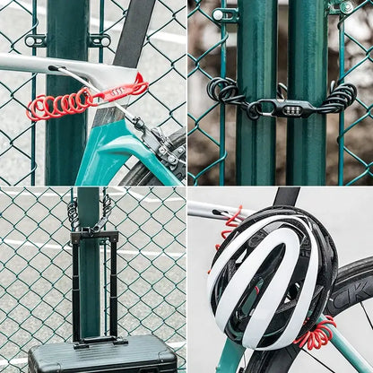Rockbros Mini 3-Digit Combination Steel Cable Lock