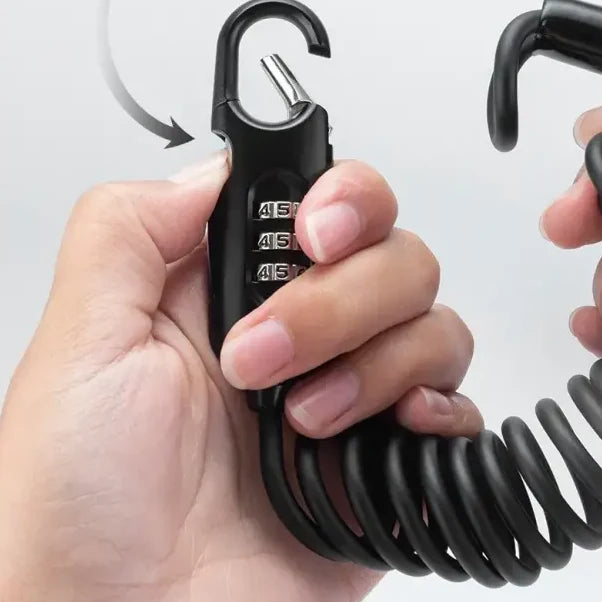 Rockbros Mini 3-Digit Combination Steel Cable Lock