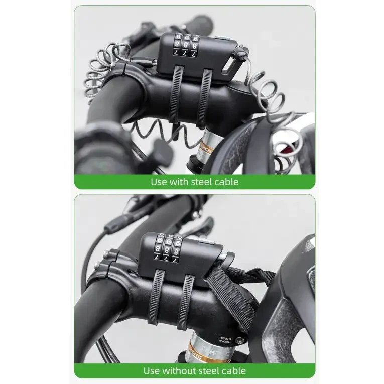 Rockbros Mini 3-Digit Combination Cable Lock