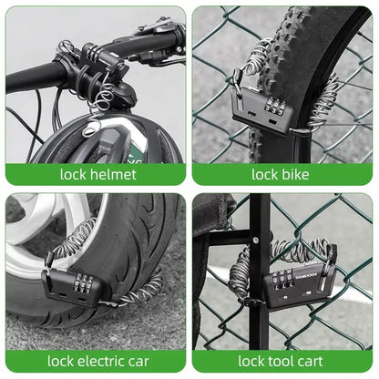 Rockbros Mini 3-Digit Combination Cable Lock