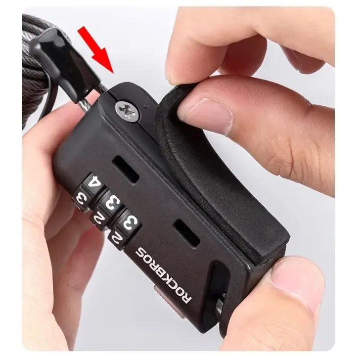 Rockbros Mini 3-Digit Combination Cable Lock
