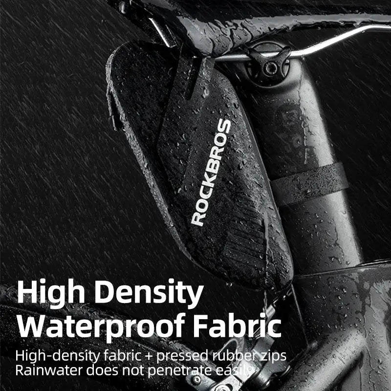Waterproof Reflective Bicycle Rear Saddle Bag