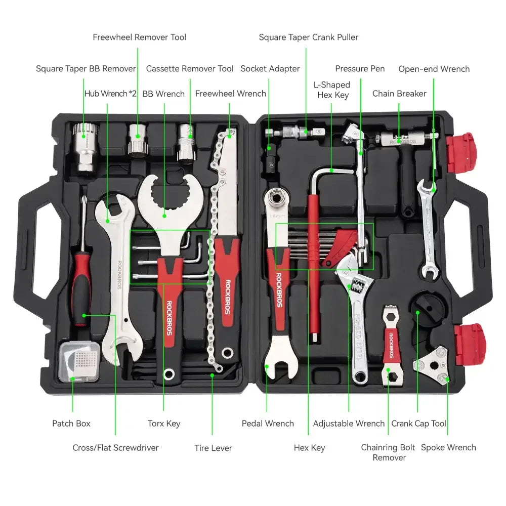 Professional Bicycle Repair Tool Kit
