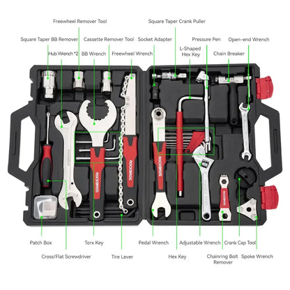 Professional Bicycle Repair Tool Kit