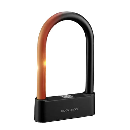 Rockbros Bluetooth Fingerprint Bicycle U-Lock