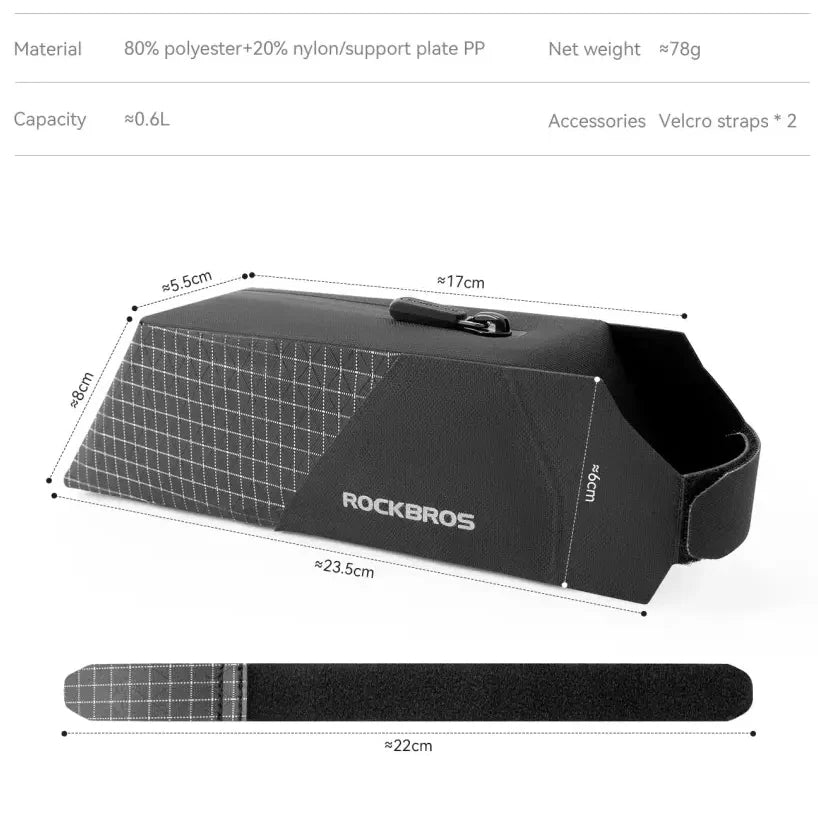 Ultralight Waterproof Bicycle Frame Tube Bag