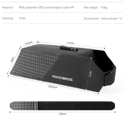 Ultralight Waterproof Bicycle Frame Tube Bag